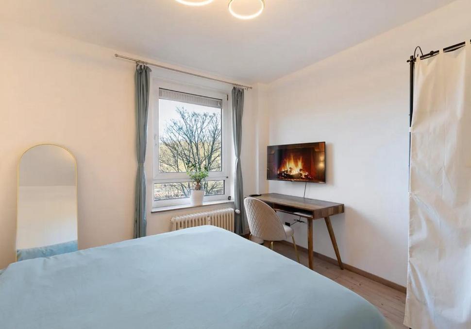 Charmentes Privatzimmer Mit Kueche, Naturgebiet Düsseldorf Zewnętrze zdjęcie